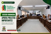 Câmara Municipal aprova projetos importantes em Sessão Ordinária 🏛️
