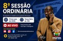 A Câmara Municipal convida toda a população para acompanhar 📢