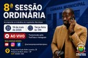 A Câmara Municipal convida toda a população para acompanhar 📢