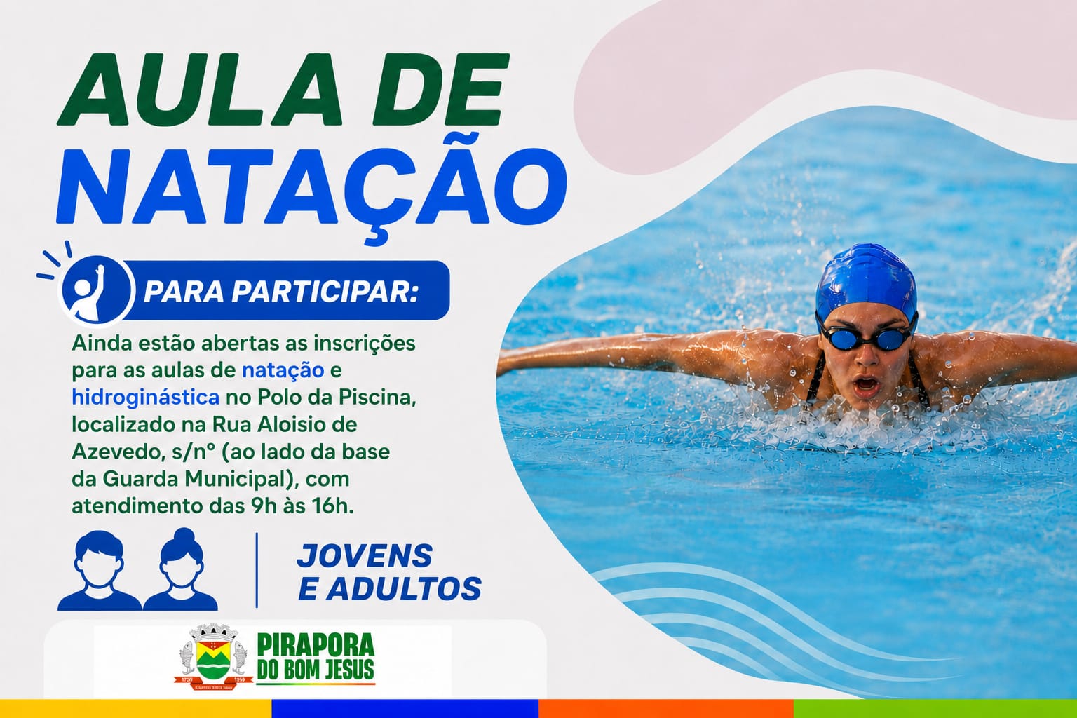 Aulas de Natação 🏊‍♂️