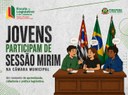 Jovens participam de Sessão Mirim na Câmara Municipal ✨