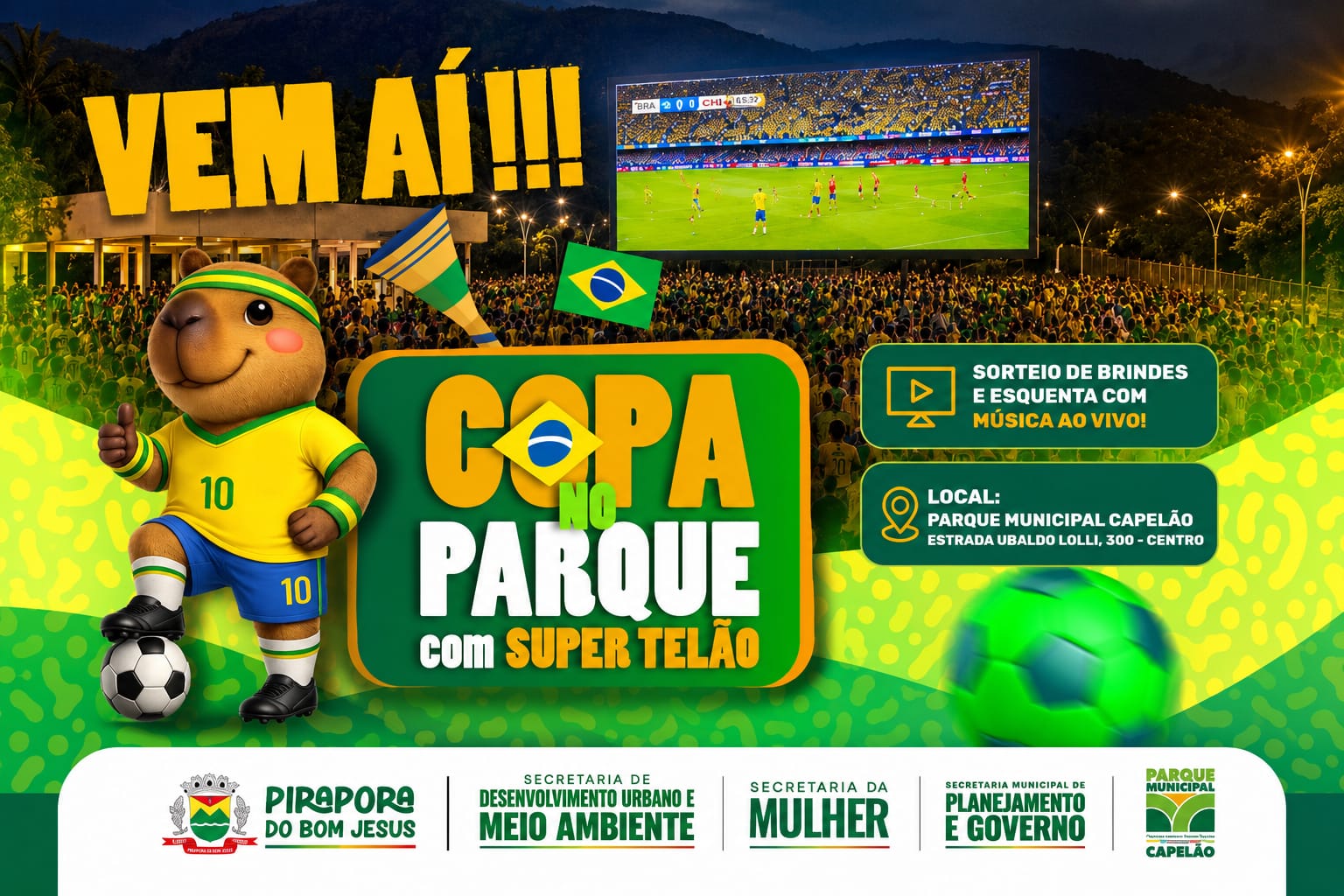 🎉💛 VAIIIII, BRASAAAA! 💚🎉