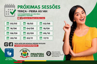 Próximas Sessões Legislativas 📅