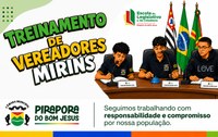 Treinamento de Vereadores Mirins 💪