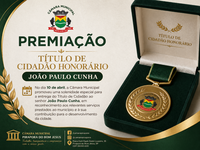 Entrega de Título de Cidadão a João Paulo Cunha 🏆